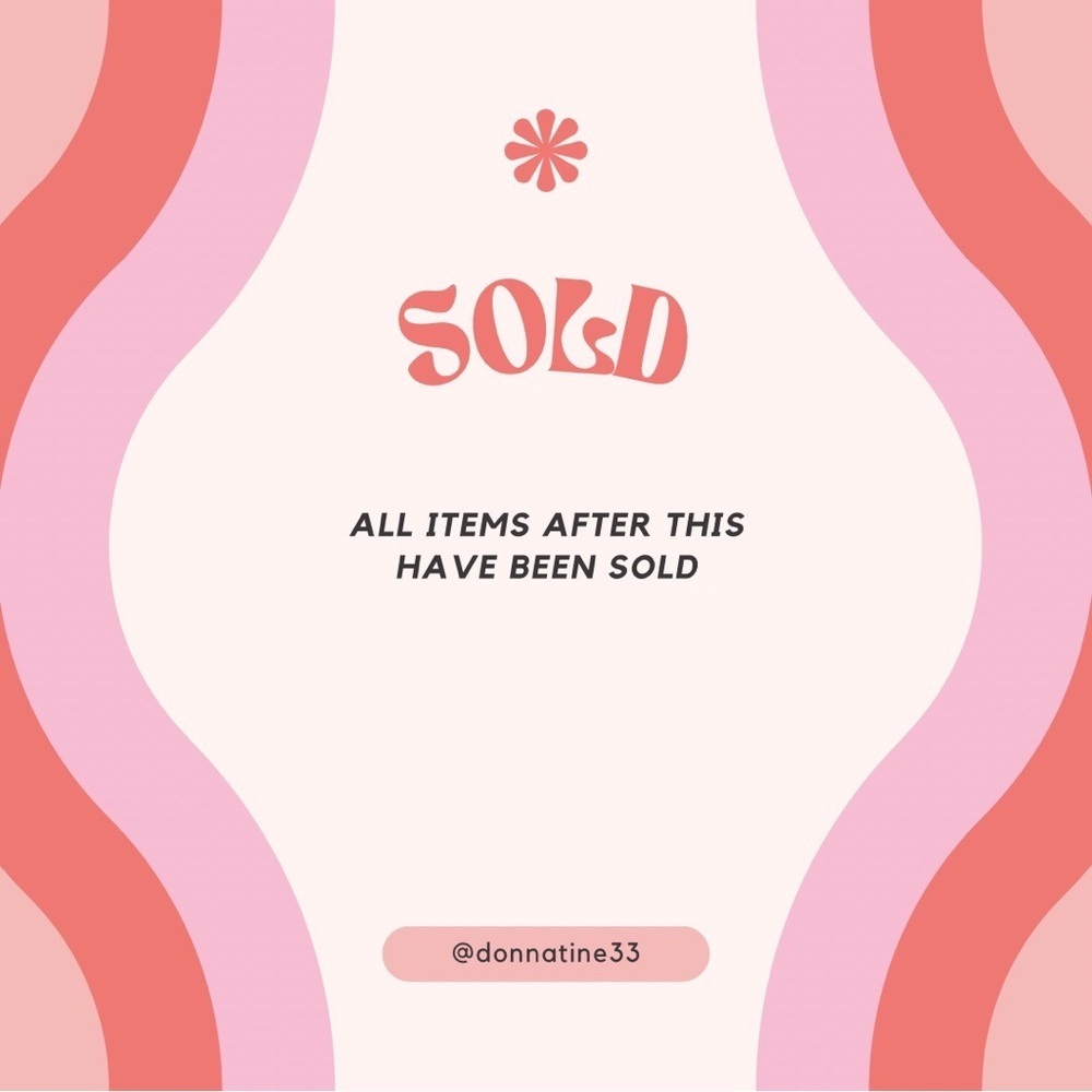 **All items past this post are sold**
